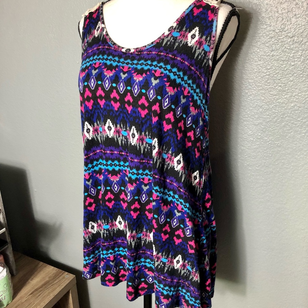 Bright Tribal Tank Top